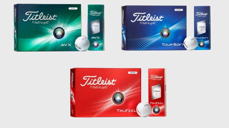 Titleist Golfball-Trio: Die ne...