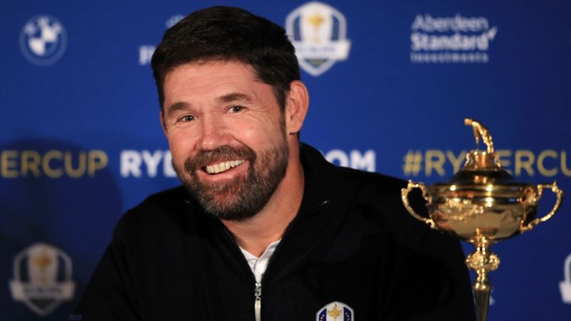 Padraig Harrington: Tiger Wood...