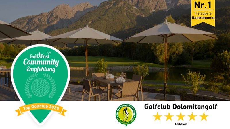 Dolomitengolf Osttirol gewinnt...