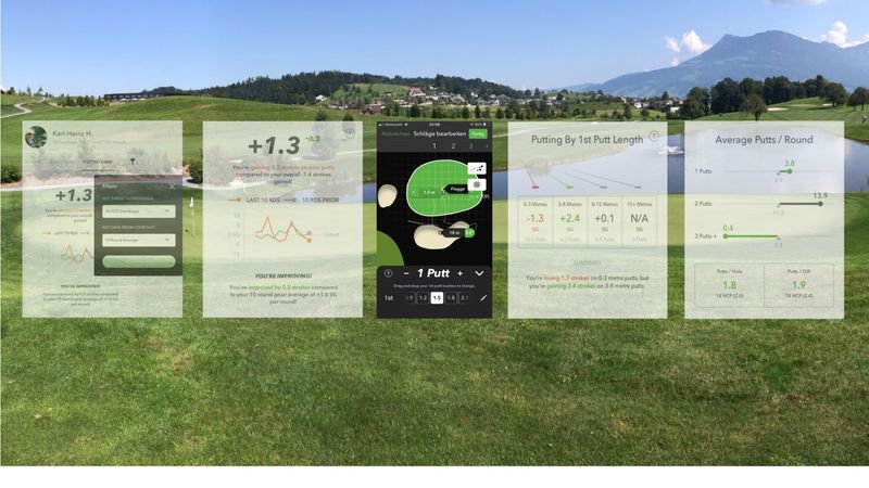 Drive for show, putt for dough...