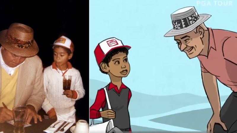 Der kleine Tiger Woods verblüf...