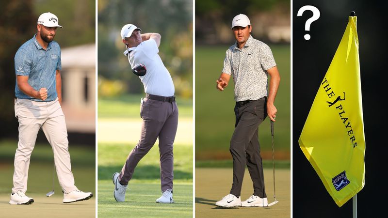 Rahm, McIlroy & Co. bei der Pl...