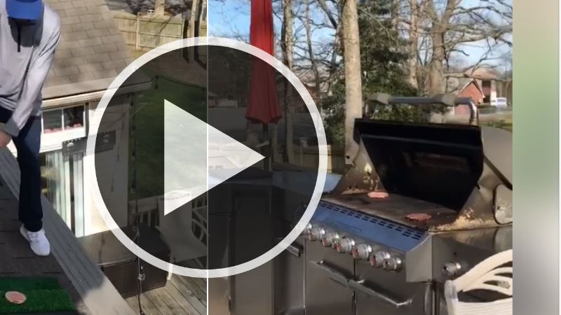 Video: Der golfende Grillmeist...