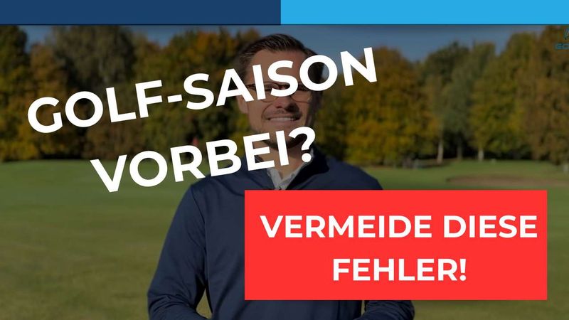 Golf-Saison vorbei? Vermeide d...