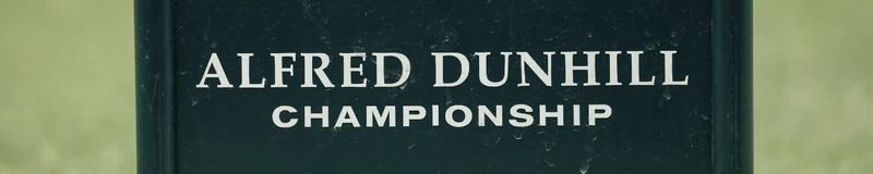 Alfred Dunhill Championship
