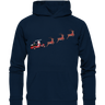Santa's Golf Sledge - Unisex Hoodie