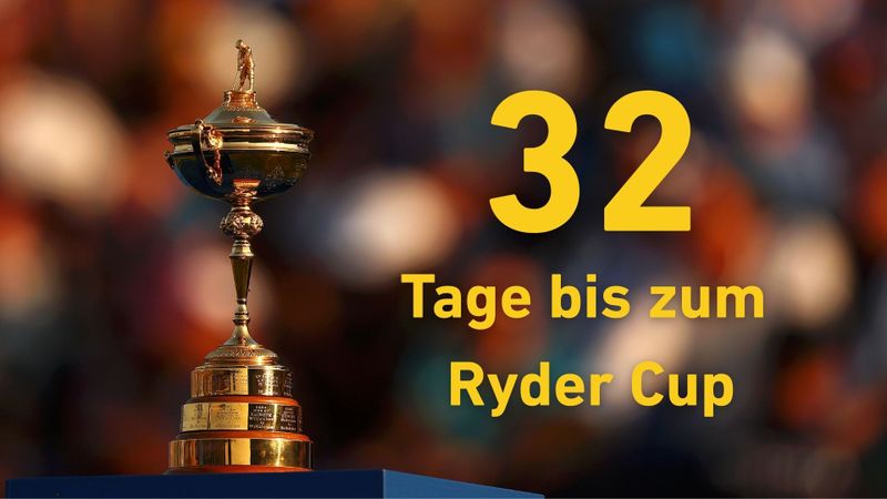 Noch 32 Tage bis zum Ryder Cup...
