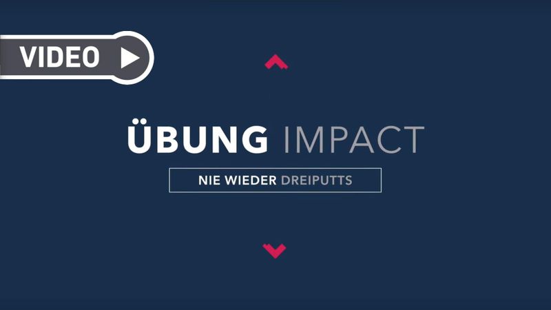 Golftraining: Die Konstanz bei...