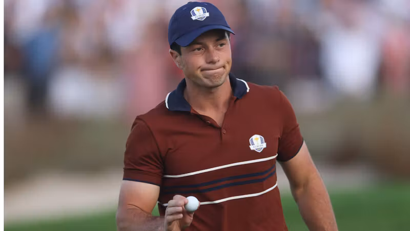 Ryder Cup 2025 - Viktor Hovlan...