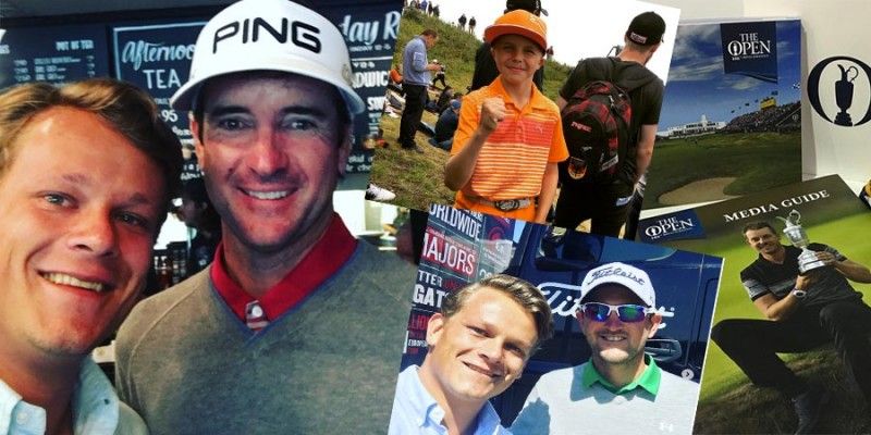 British Open Backstage oder we...