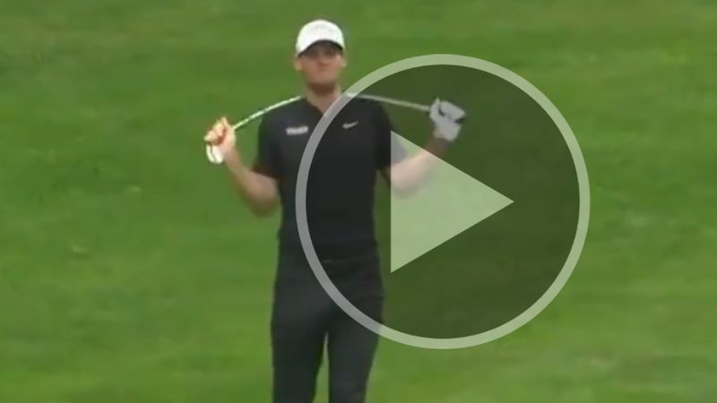 Video: Thomas Pieters zerbrich...