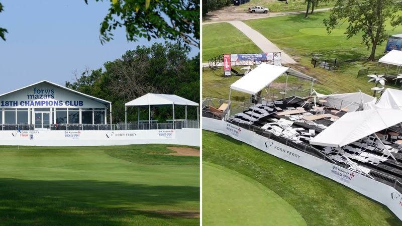 Sturmschäden in Wichita: Korn...