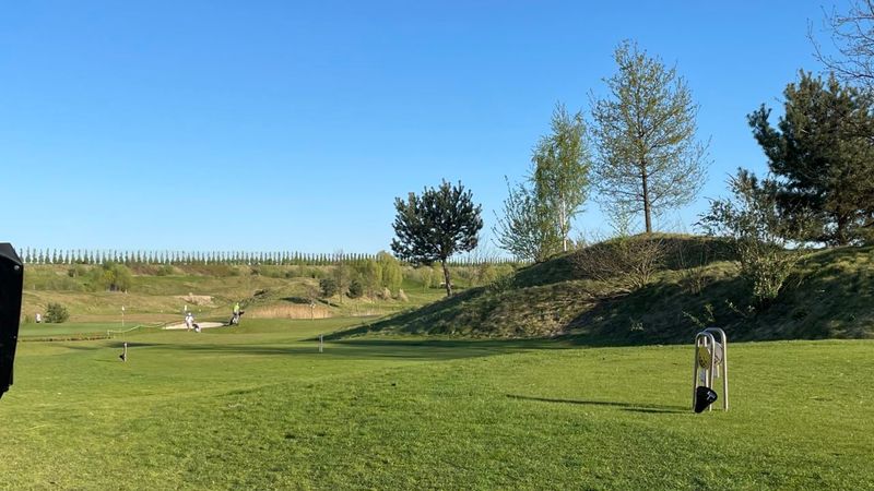 Schönes Ostergolfen auf dem Li...