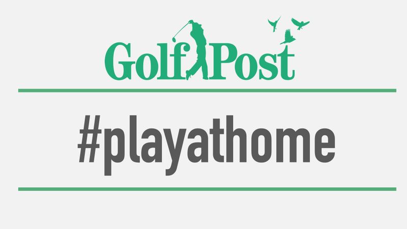 Golf Post ruft zur #playathome...