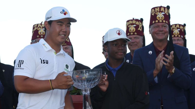Tom Kim gewinnt die Shriners C...