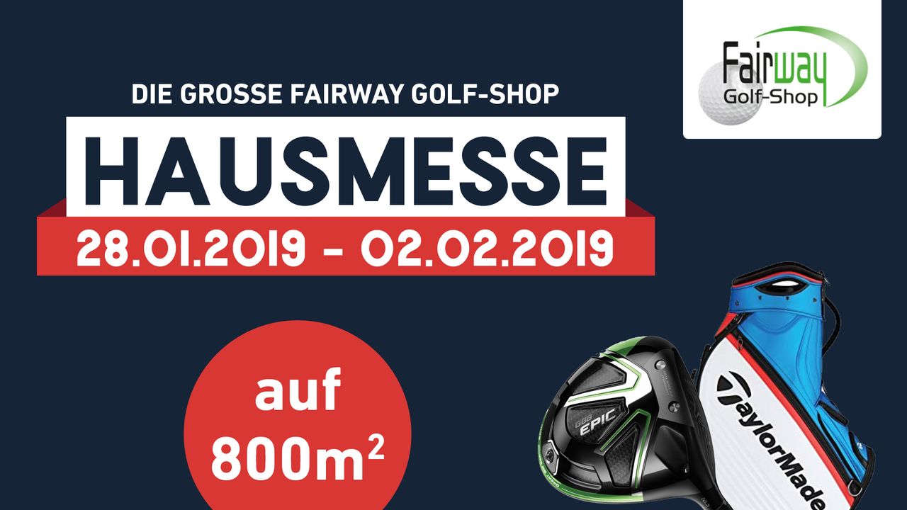 Über 10.000 Artikel: Fairway Golf-Shop veranstaltet eigene Golfmesse im Megastore
