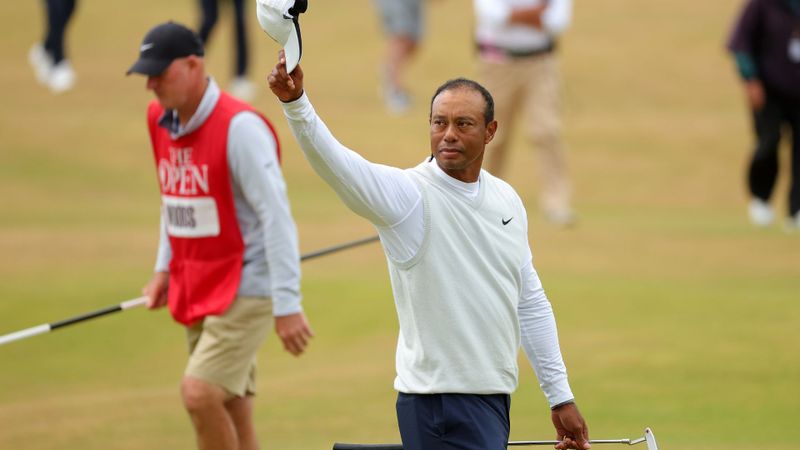 British Open 2022: Tiger Woods...