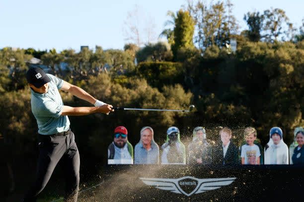 Gipfeltreffen beim Tiger-Woods...