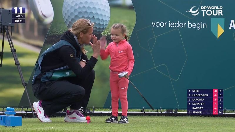 Vierjährige Arabella beeindruc...