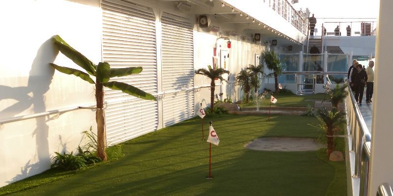 Golf-Kreuzfahrten: Abschlag au...