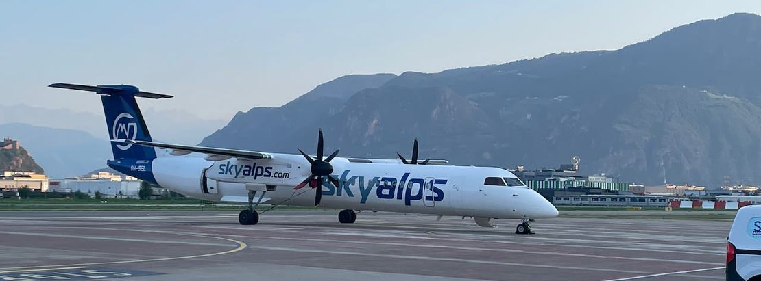 Fluglinie Skyalps Südtirol