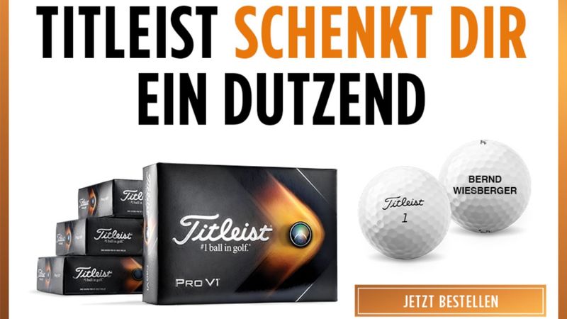 Titleist Aktion: Drei Dutzend...