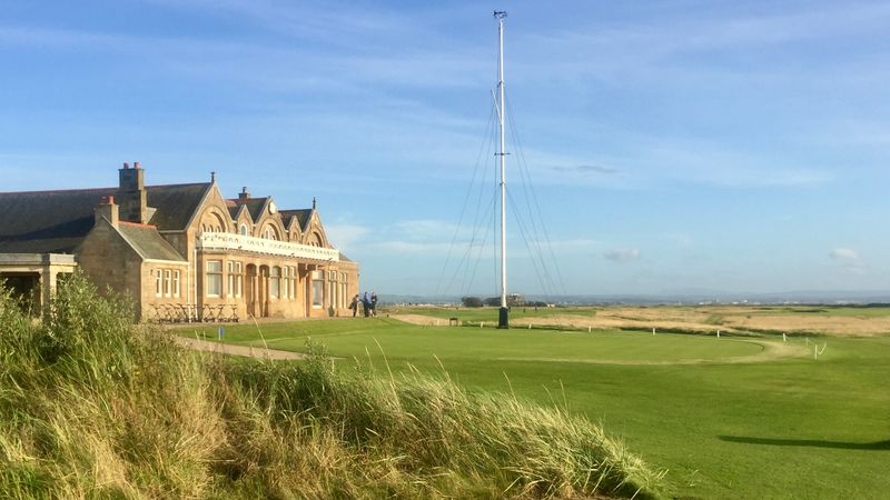 Royal Troon: Ein Streifen zerz...