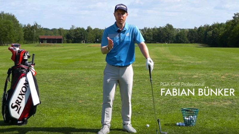 Golftraining mit Fabian Bünker...