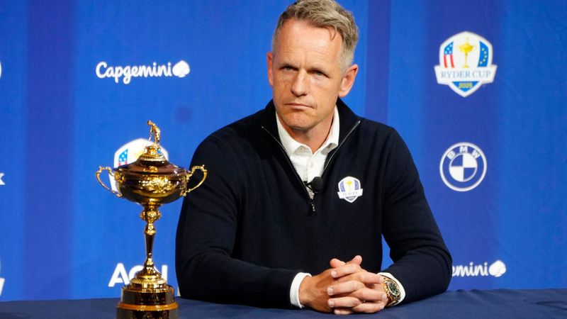 Ryder Cup 2025: Luke Donald be...