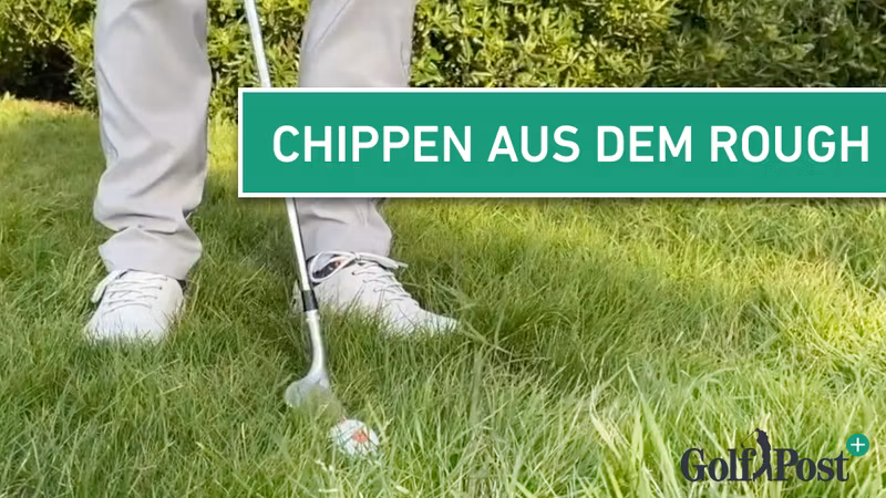 Chippen aus dem Rough mit Paul...