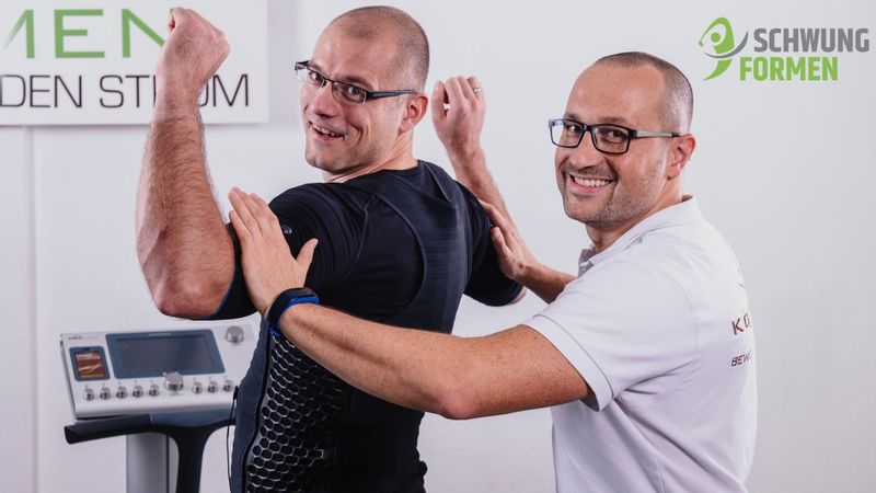 Golftraining durch Elektrostim...