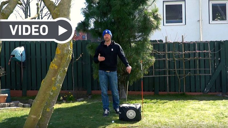 Golftraining: Von innen an den...