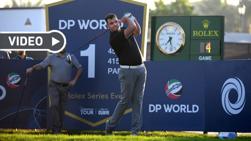 Golfer mit Behinderung bei Eur...