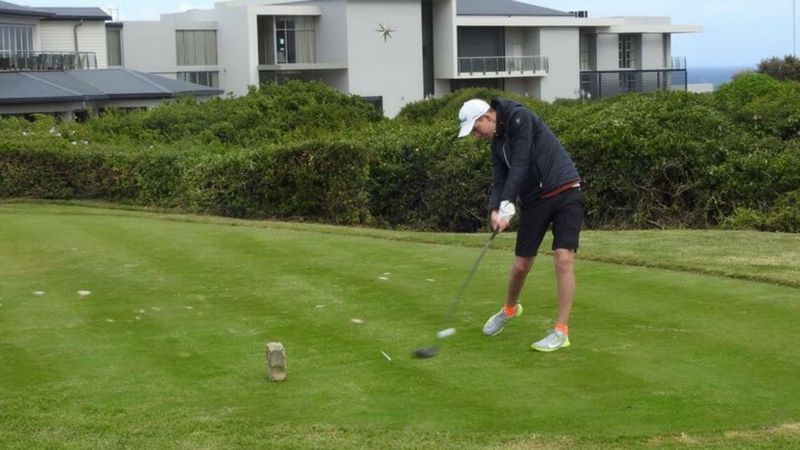 Mark Sandmann: Erfolg im Golf...