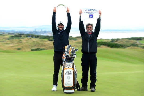 Adrian Otaegui gewinnt die Sco...