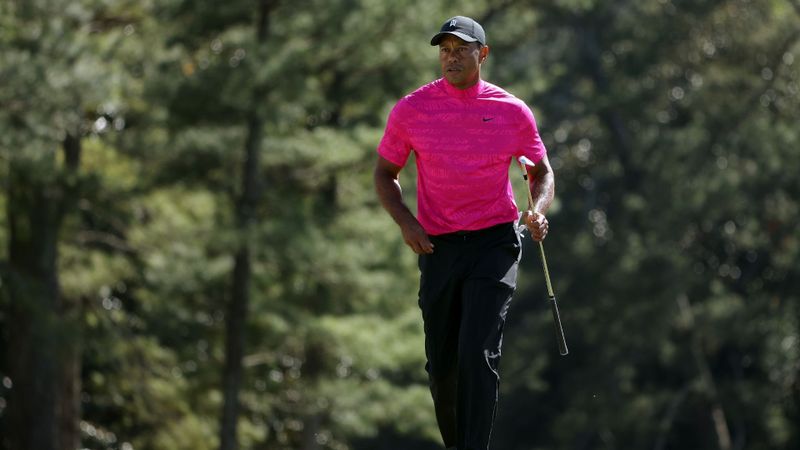 Tiger Woods beim US Masters 20...