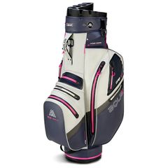 Big Max Aqua Silencio 4 Waterproof Damen Cartbag, Blau / Hellgrau / Fuchsia