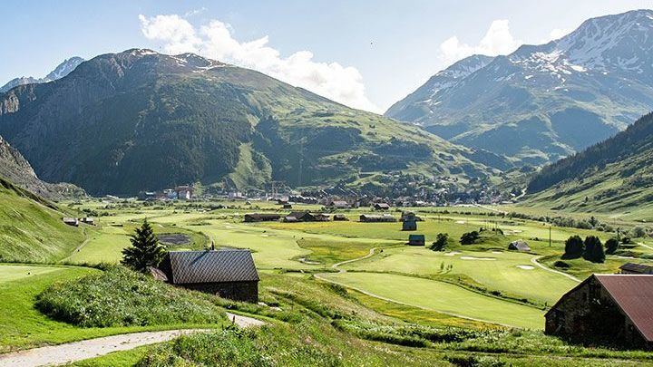 Andermatt Swiss Alps Golf Course