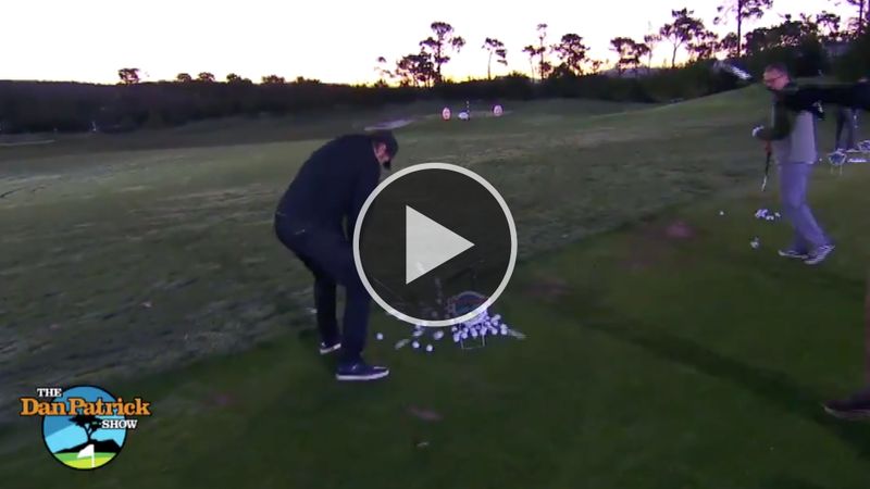 Nick Faldo macht den Sergio Ga...