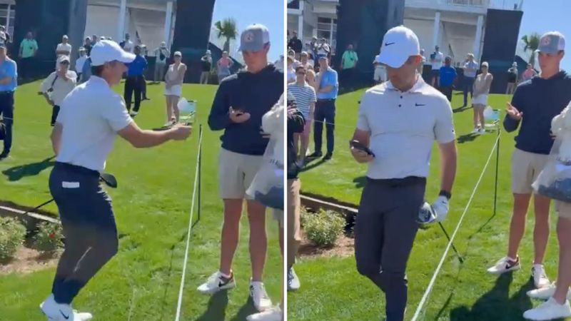 Provozierender Kommentar: Rory...