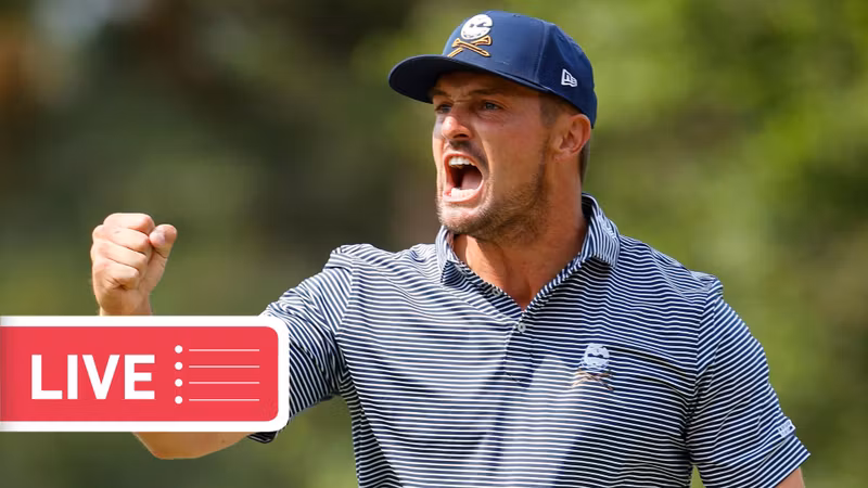 US Open 2024 LIVE: Bryson DeCh...