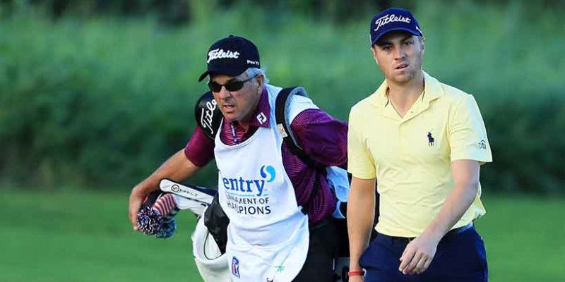 Justin Thomas und „Bones“ Mack...