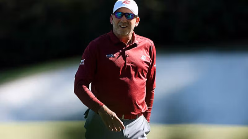 US Masters 2026: Sergio Garcia zertrümmert seinen Driver am zweiten Loch
