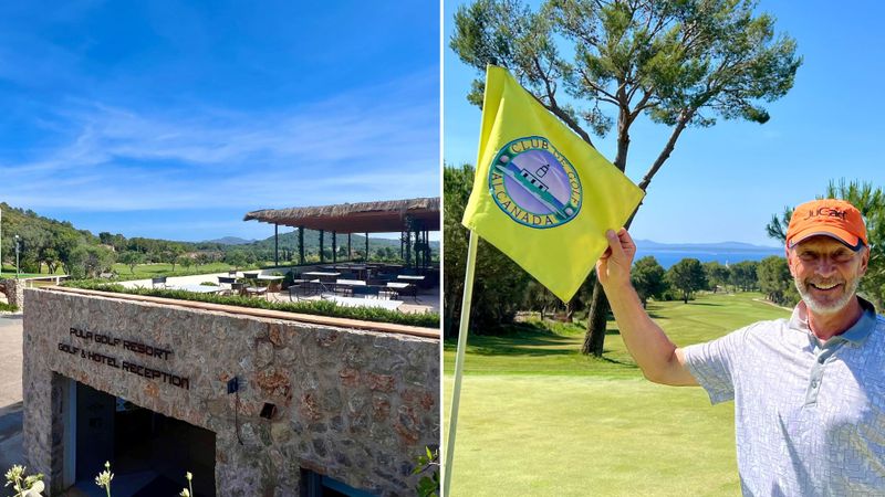 Spitzen-Golfplätze auf der Lie...