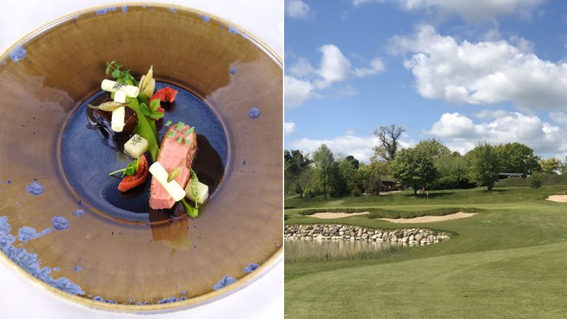 „Ole Liese“ und Golfanlage Hoh...