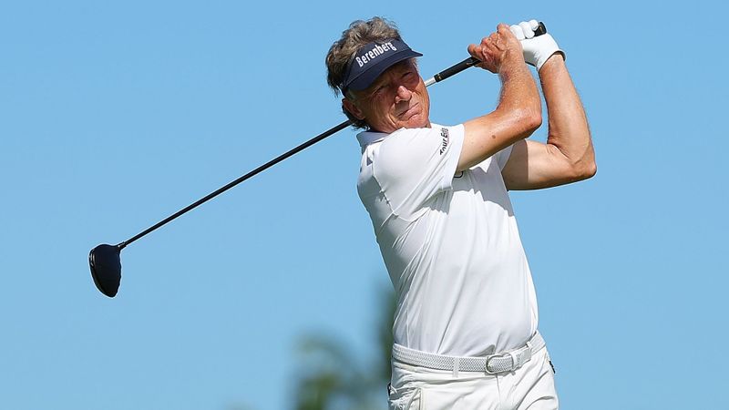 Reha: Bernhard Langer mit posi...