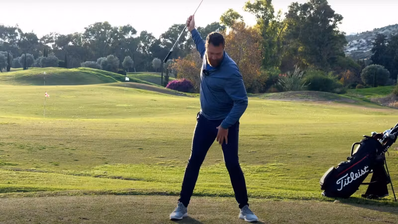 Golftraining mit Birdietrain: Der richtige Einsatz des vorderen Beins