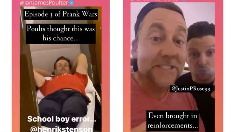 Stenson vs Poulter - Prank War...