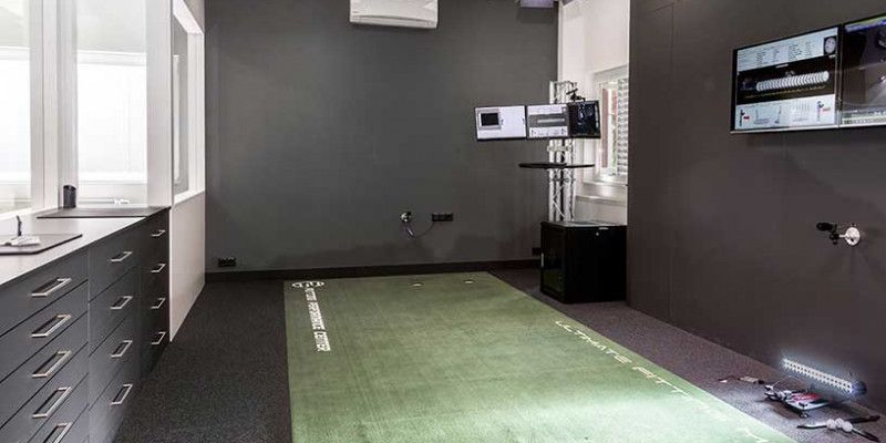 Das Putting Performance Center...