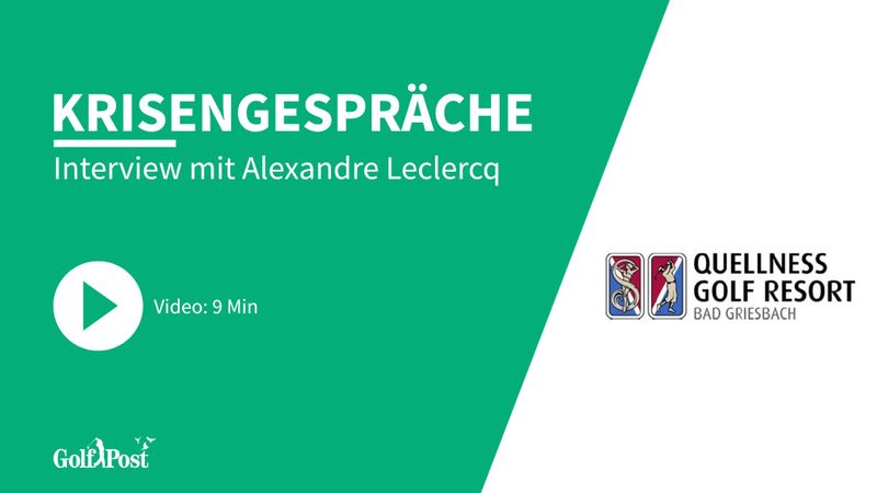 Krisengespräche mit Golfpro Al...